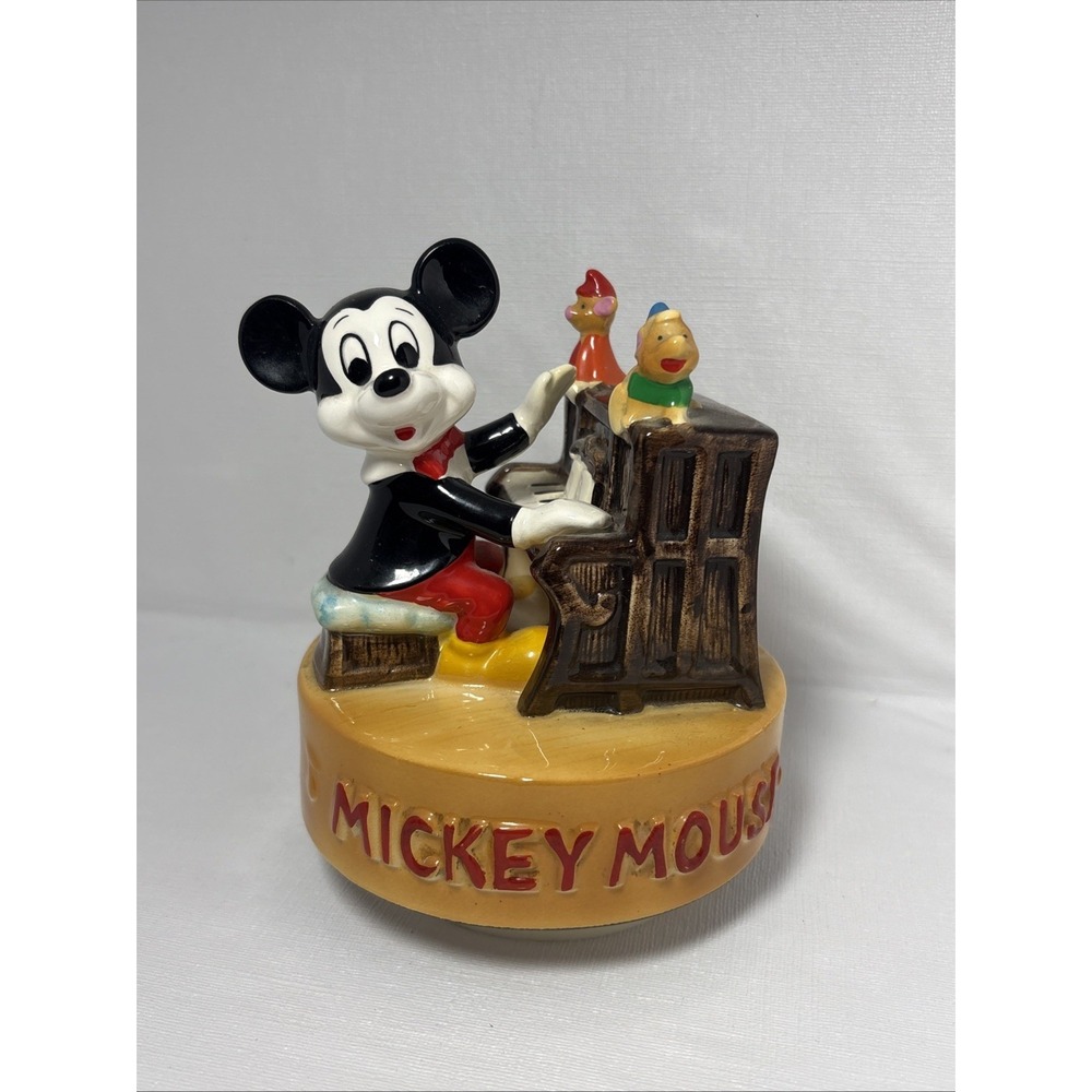 Vintage‎ Mickey Mouse Musical Wind Up